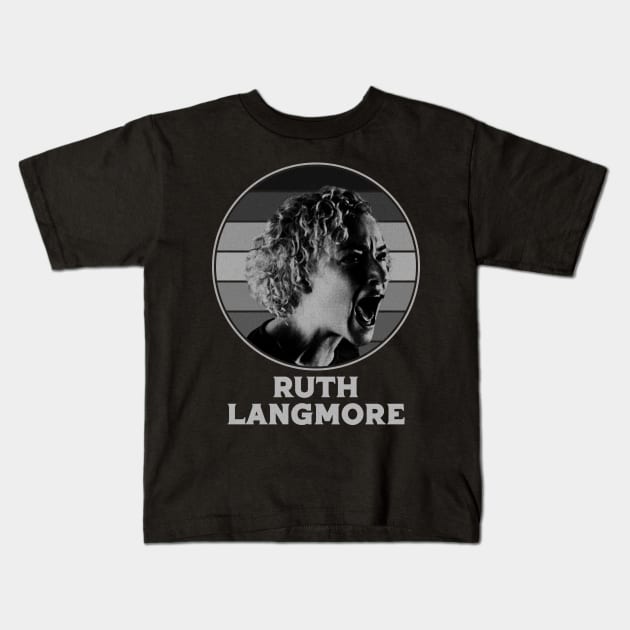 retro Ruth Langmore Kids T-Shirt by Gummy Store